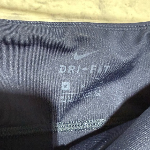 Nike Dark Blue Athletic Leggings - Picture 5 of 8